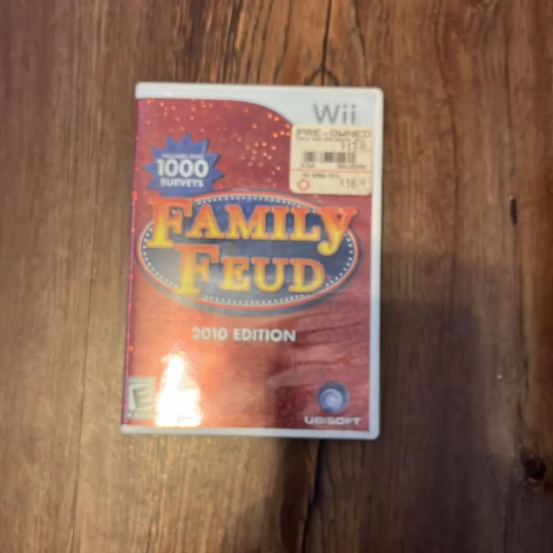 Product image for Wii - Family Feud 2010 Edition