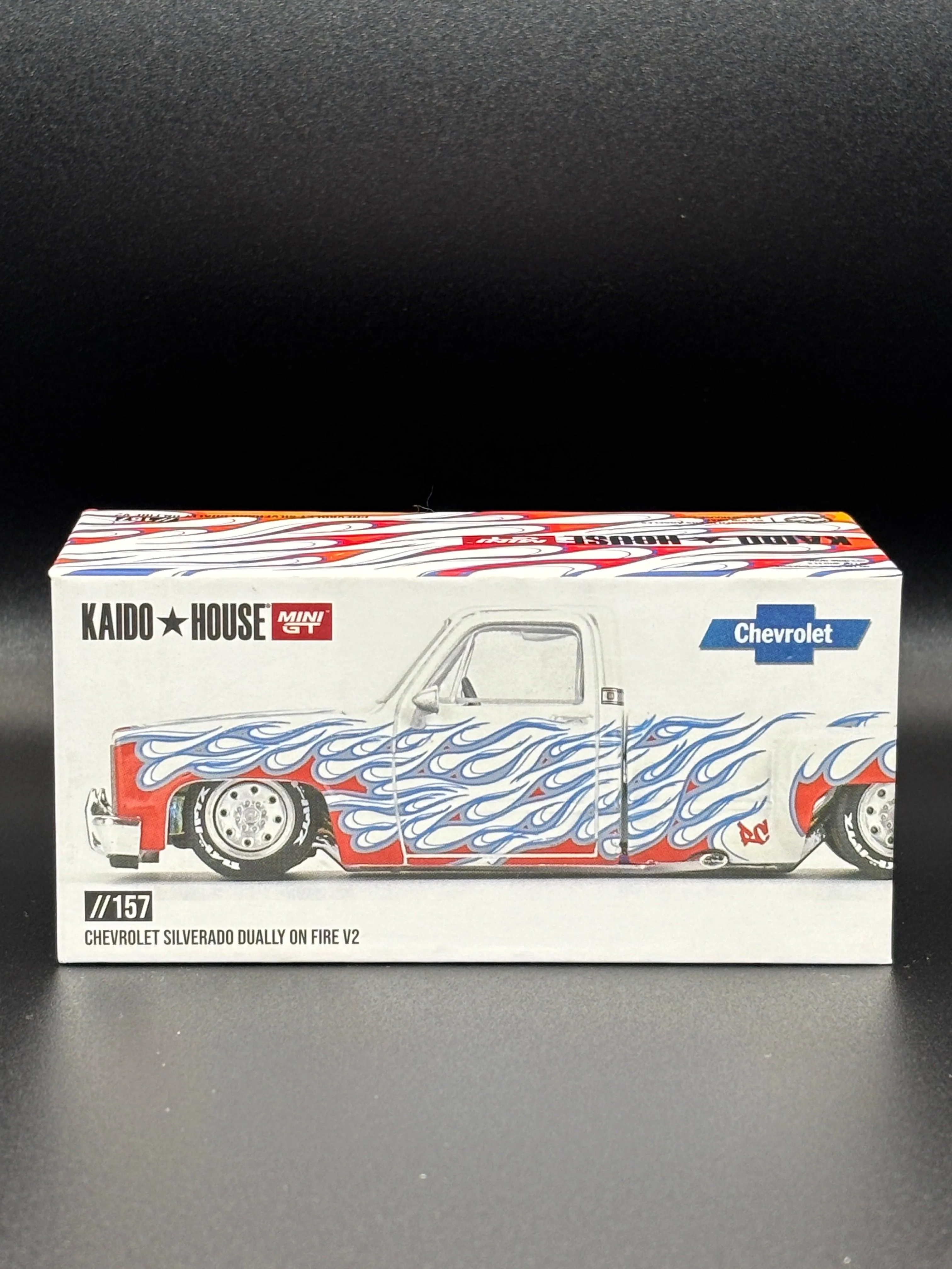 Kaido House Chevrolet Silverado Dually On Fire V2 KHMG157 Sealed