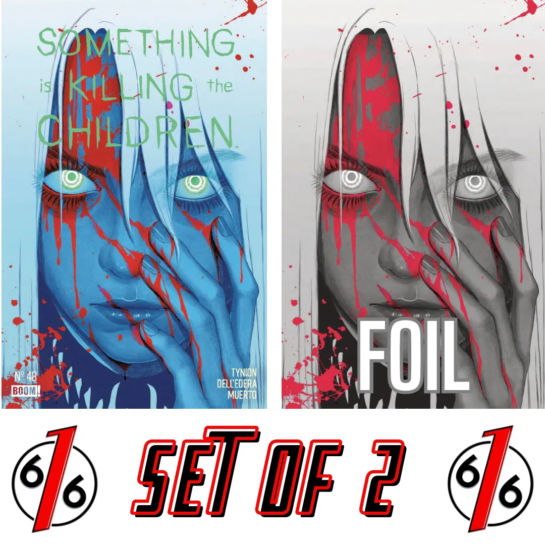 SOMETHING IS KILLING THE CHILDREN #48 ANWITA CITRIYA 616 COMICS Trade Dress & Foil Variant AB Set LTD 500