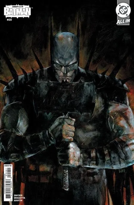 ABSOLUTE BATMAN #20 - MARTIN SIMMONDS TRADE VARIANT RATIO 1:25