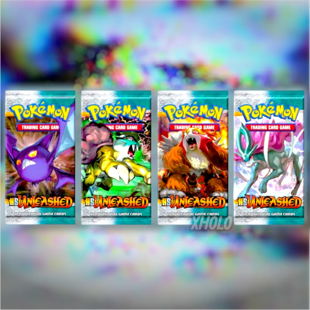 HS Unleashed Booster Pack x4 (BOX FRESH)