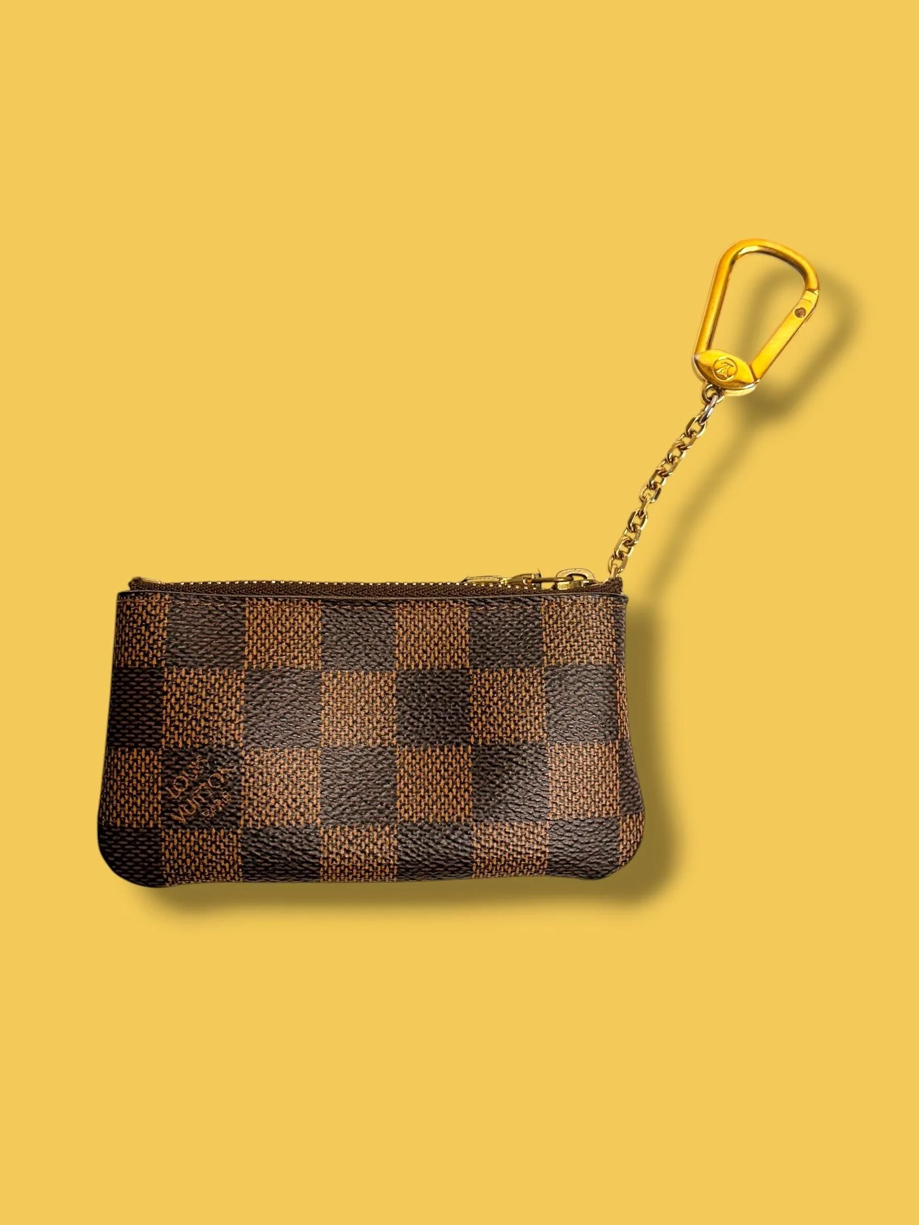 W79 LOUIS VUITTON Damier Ebene Key Cles CT0118