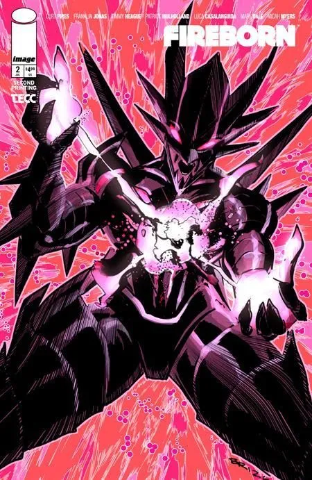 FIREBORN #2 2ND PTG (Limit 1 Per Cover) (rel:07/01)