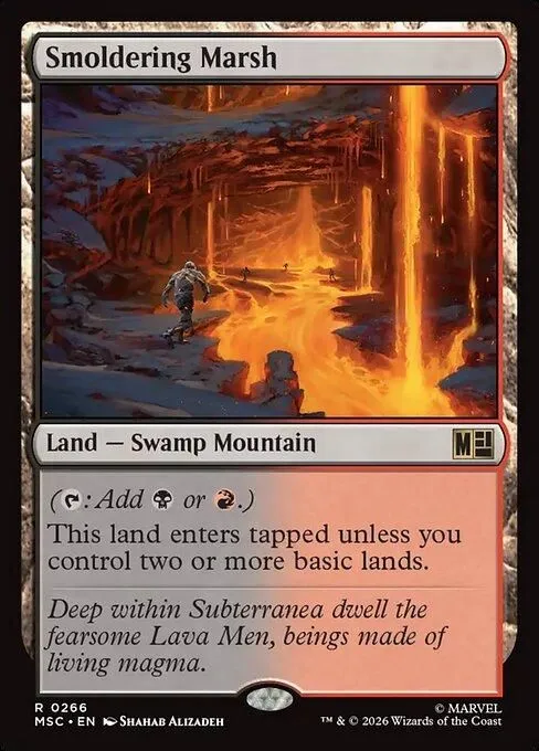 MSC, Smoldering Marsh, Standard, 266, R, Near Mint, Normal, EN