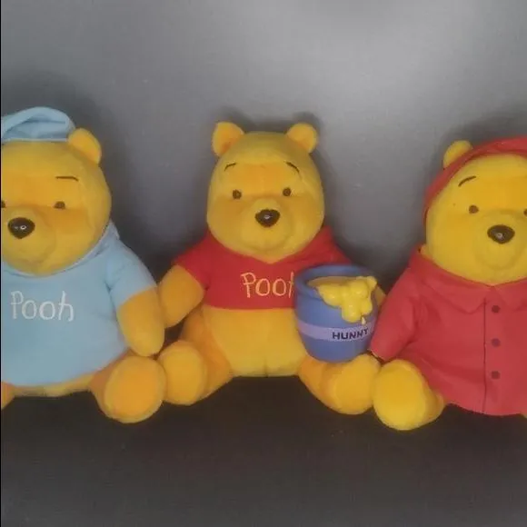 Product image for Rare Winnie the Pooh McDonald's limited edition Collection set of 3 plushies