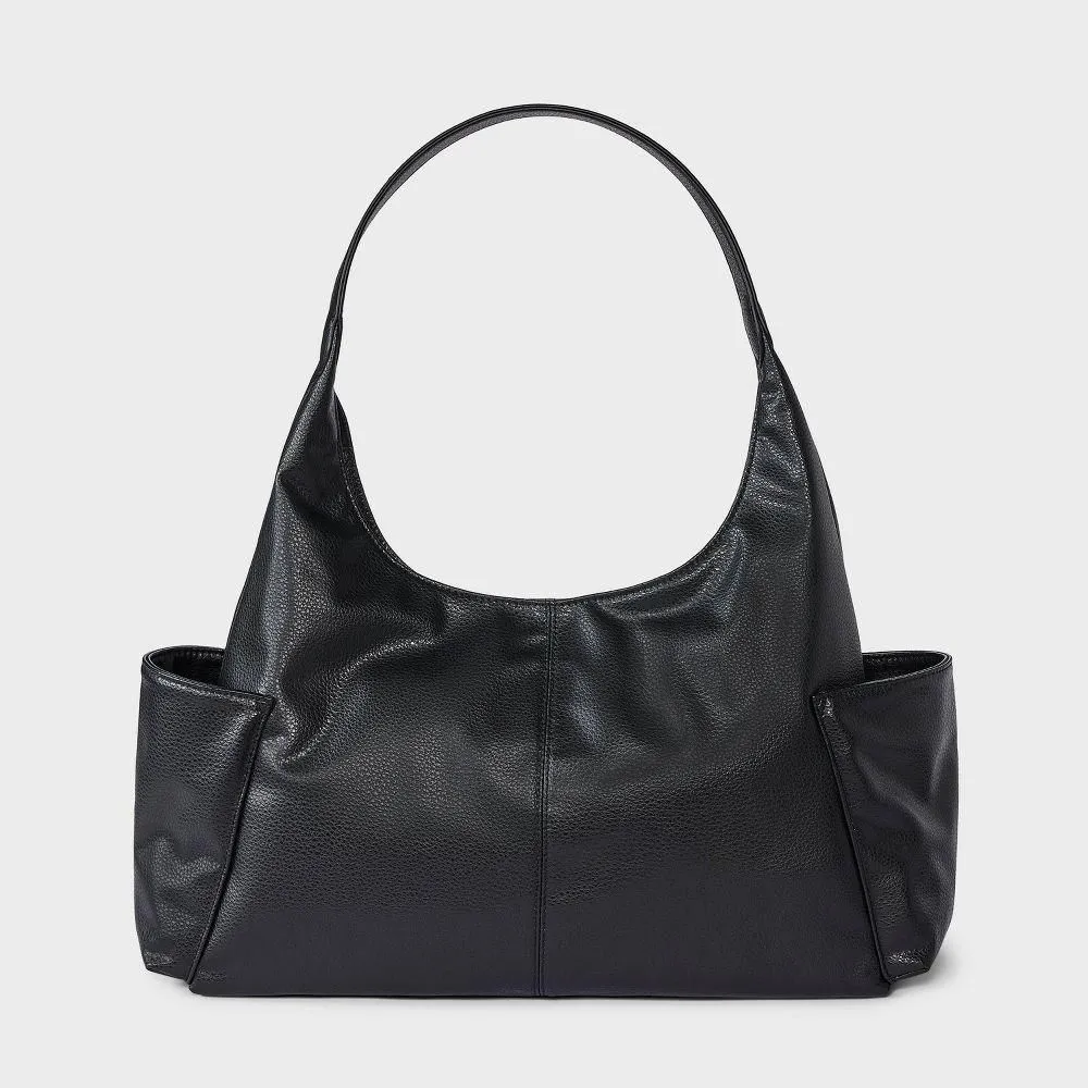 New Without Tags - XL Pocket Shoulder Bag - Wild Fable™ Black