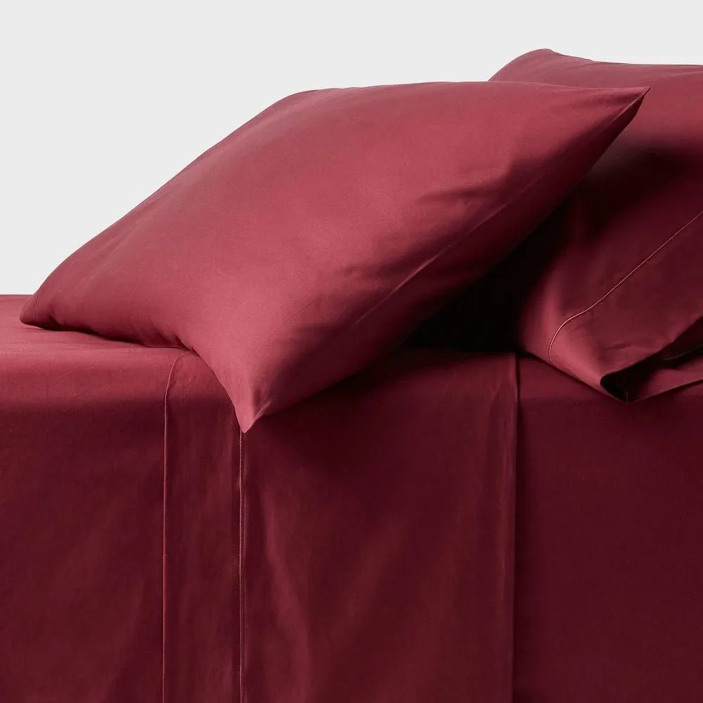 New without box - Twin/Twin XL 800 Thread Count 4pc Hotel Collection Sheet Set Single Baratta
