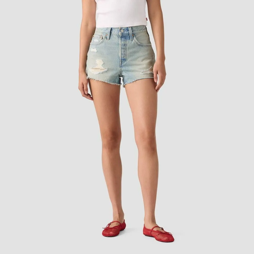 New without Tags - Levi's Women's 501 Original Shorts - Extended Vacation 30