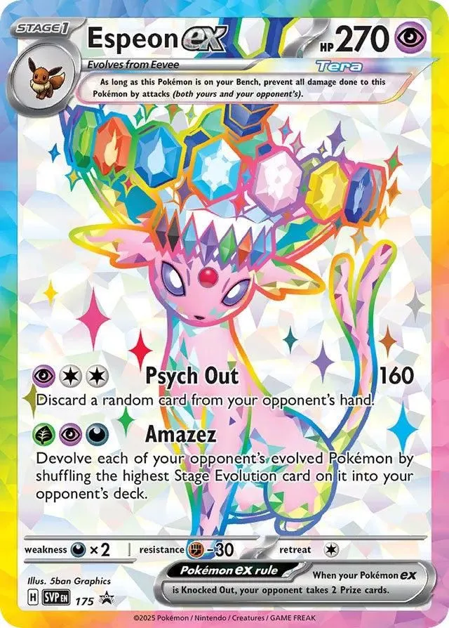 Espeon EX 175/SVP