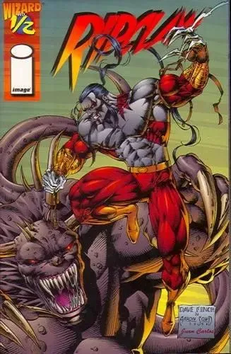 RIPCLAW #1/2 WIZARD EXCLUSIVE COA INCLUDED NM