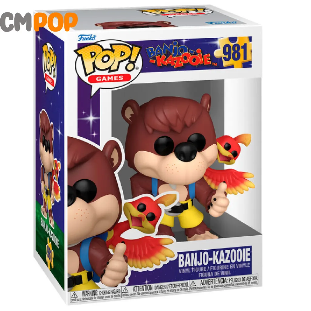 Banjo-Kazooie #981 -  Funko Pop! - Banjo - Kazooie