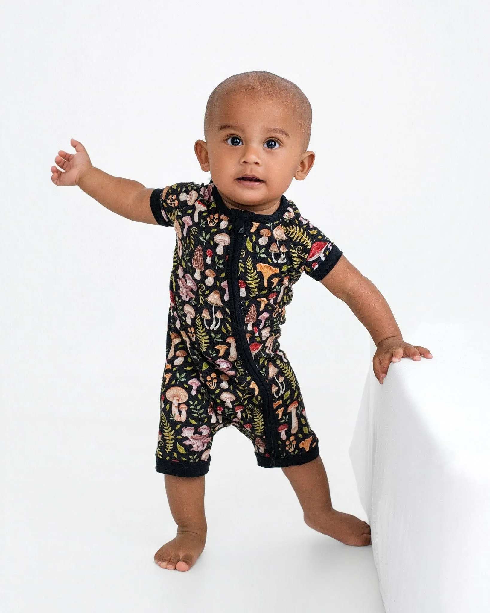 Mystic Mushrooms Short Sleeve Romper
