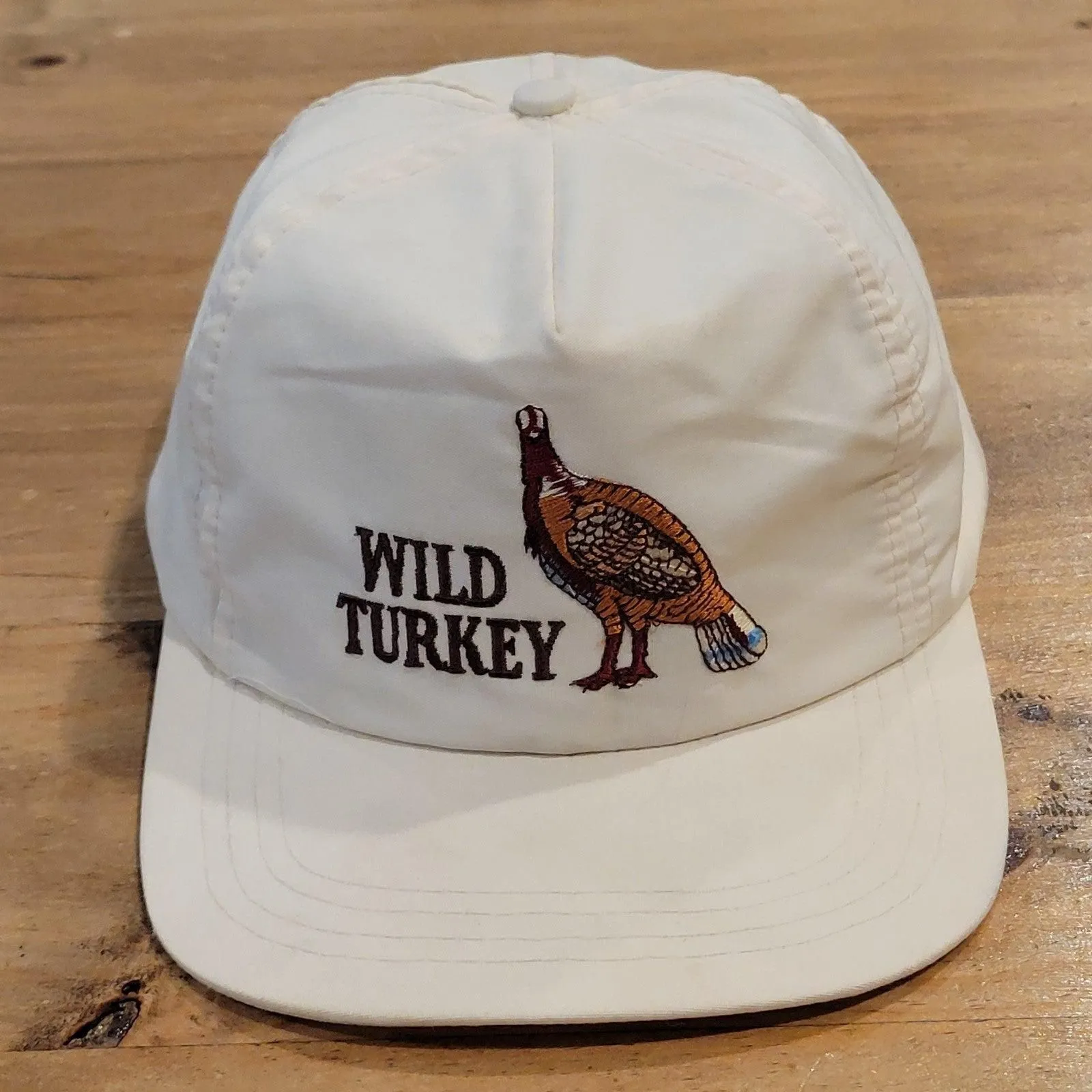 Vintage Wild Turkey Whiskey Hat Snapback 80s 90s Beer Alcohol One Size
