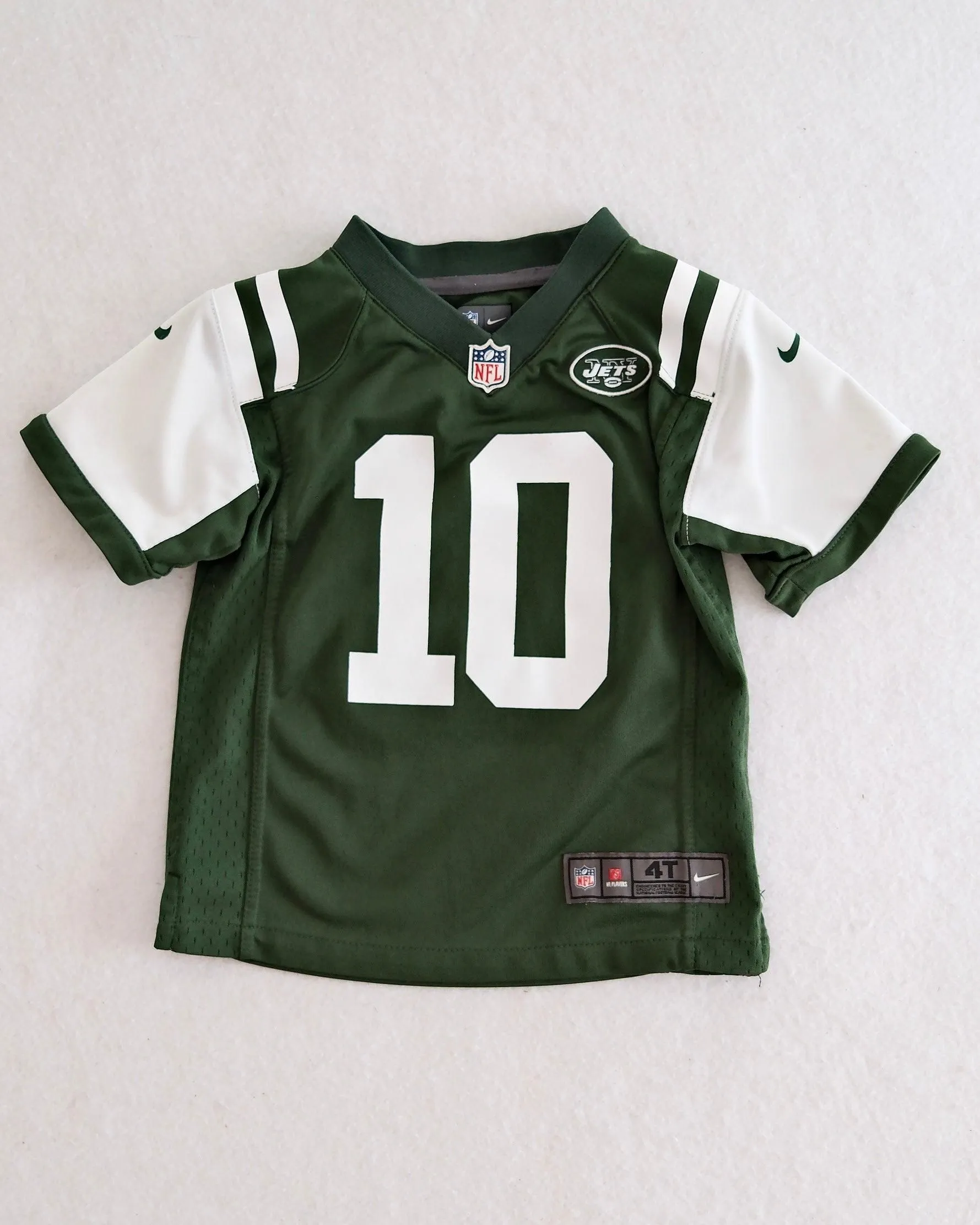 2010s Nike New York Jets Toddler Football Jersey: Size 4T