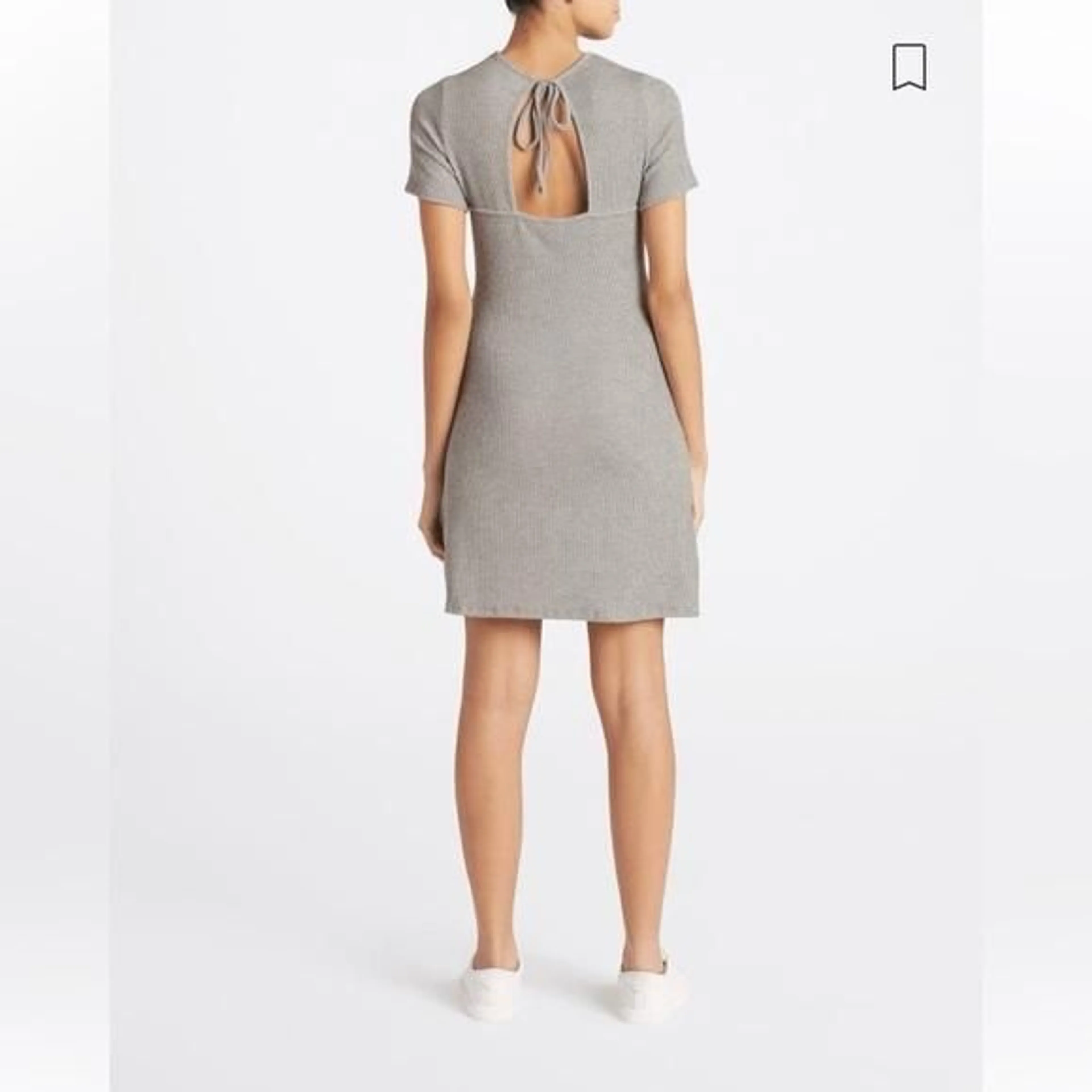 Size 1x Heatherly Byanka Grey open back dress NWT Large Stitch Fix