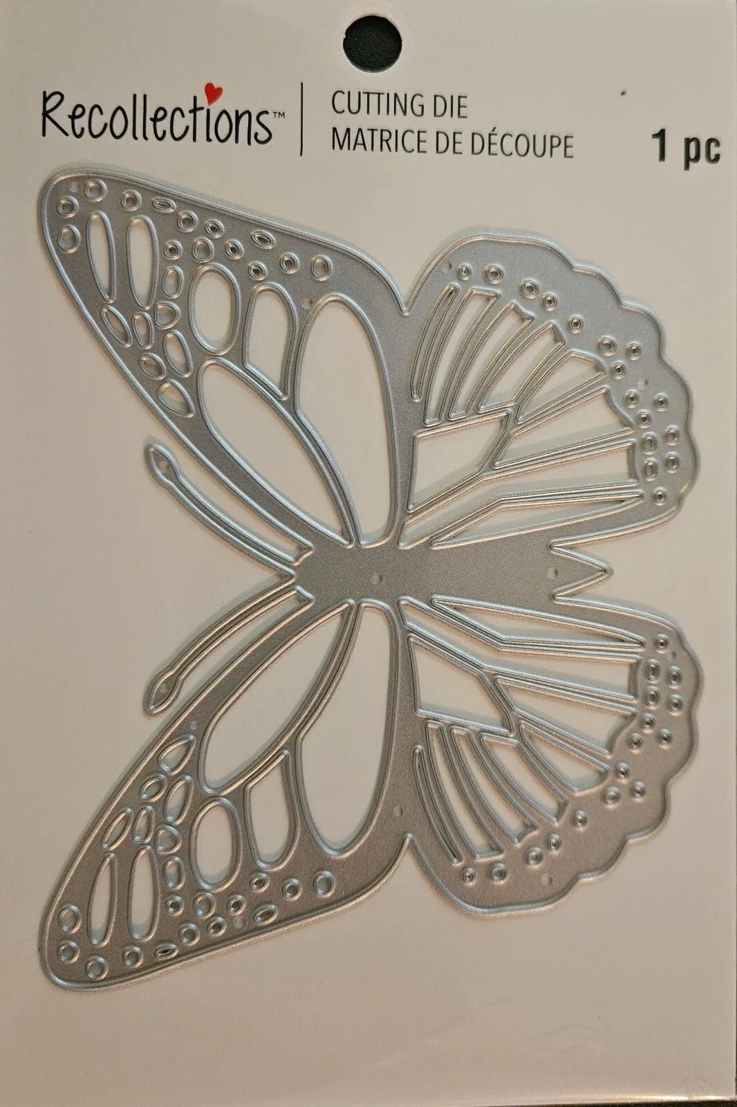 771720 Recollections Butterfly Metal Cutting Die – 1‑Piece Intricate Wing Design