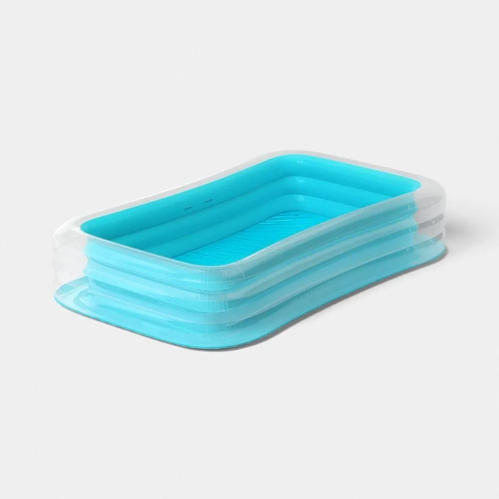 Open-box - Family Rectangle Kiddie Pool - Sun Squad