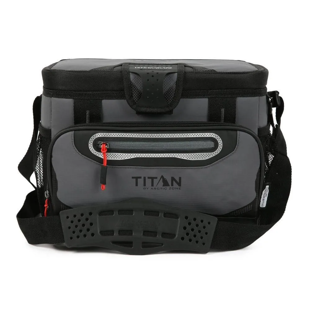 Open-box - Arctic Zone Titan Deep Freeze Zipperless Hardbody 8qt Cooler - Sharkskin Gray