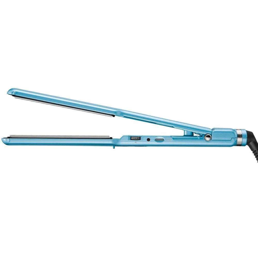 Brand New - BaBylissPRO Nano Titanium Ultra-Thin Straightening Flat Iron - Blue - 1.5"