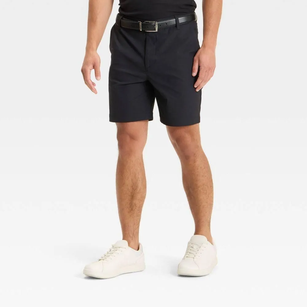 New without Tags - Men's 360 Lifestyle Golf Shorts 7" - All In Motion Black 36