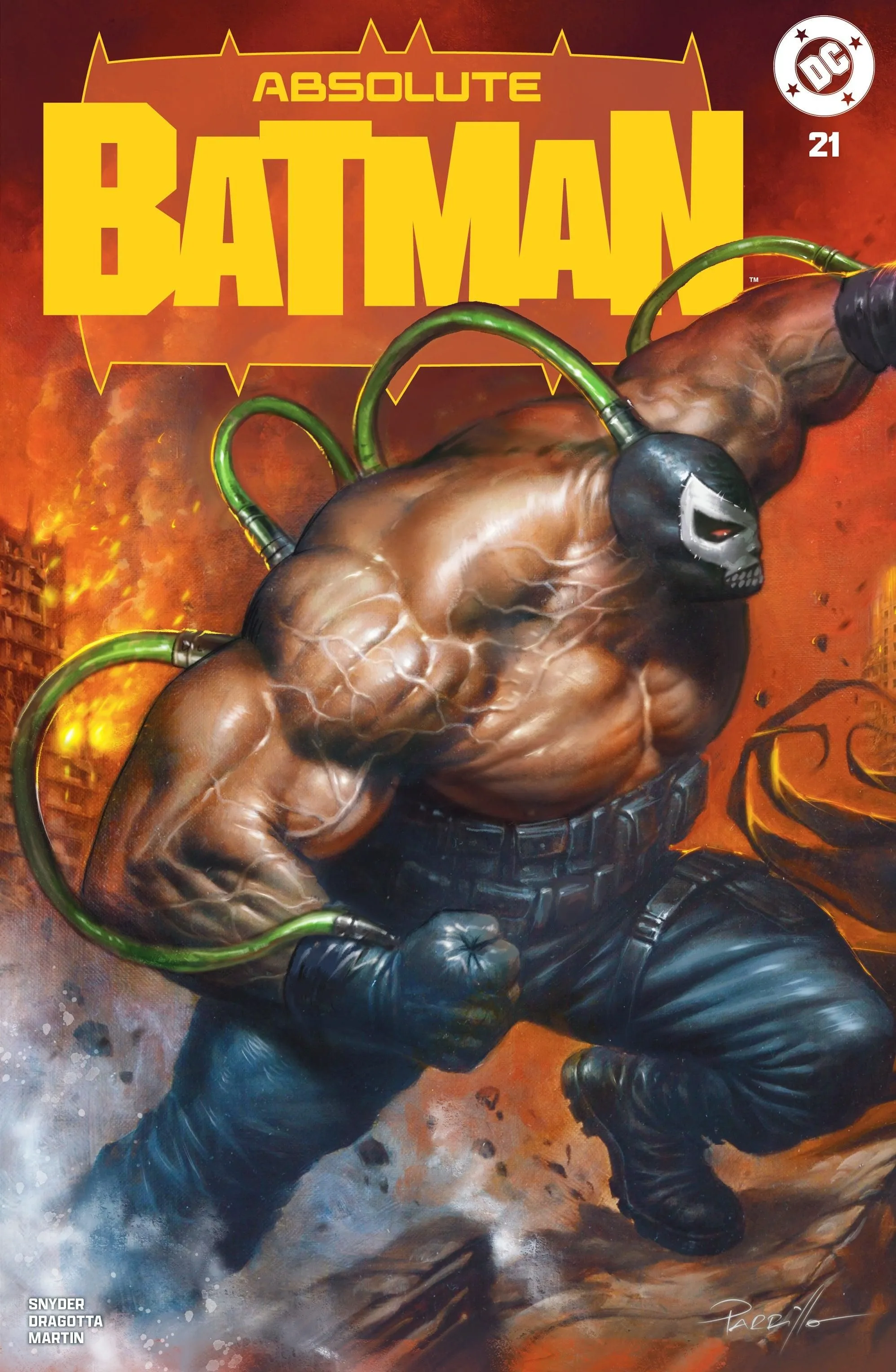ABSOLUTE BATMAN #21 - LUCIO PARRILLO TRADE VARIANT KNIGHT OF COMICS EXCLUSIVE LTD 3000