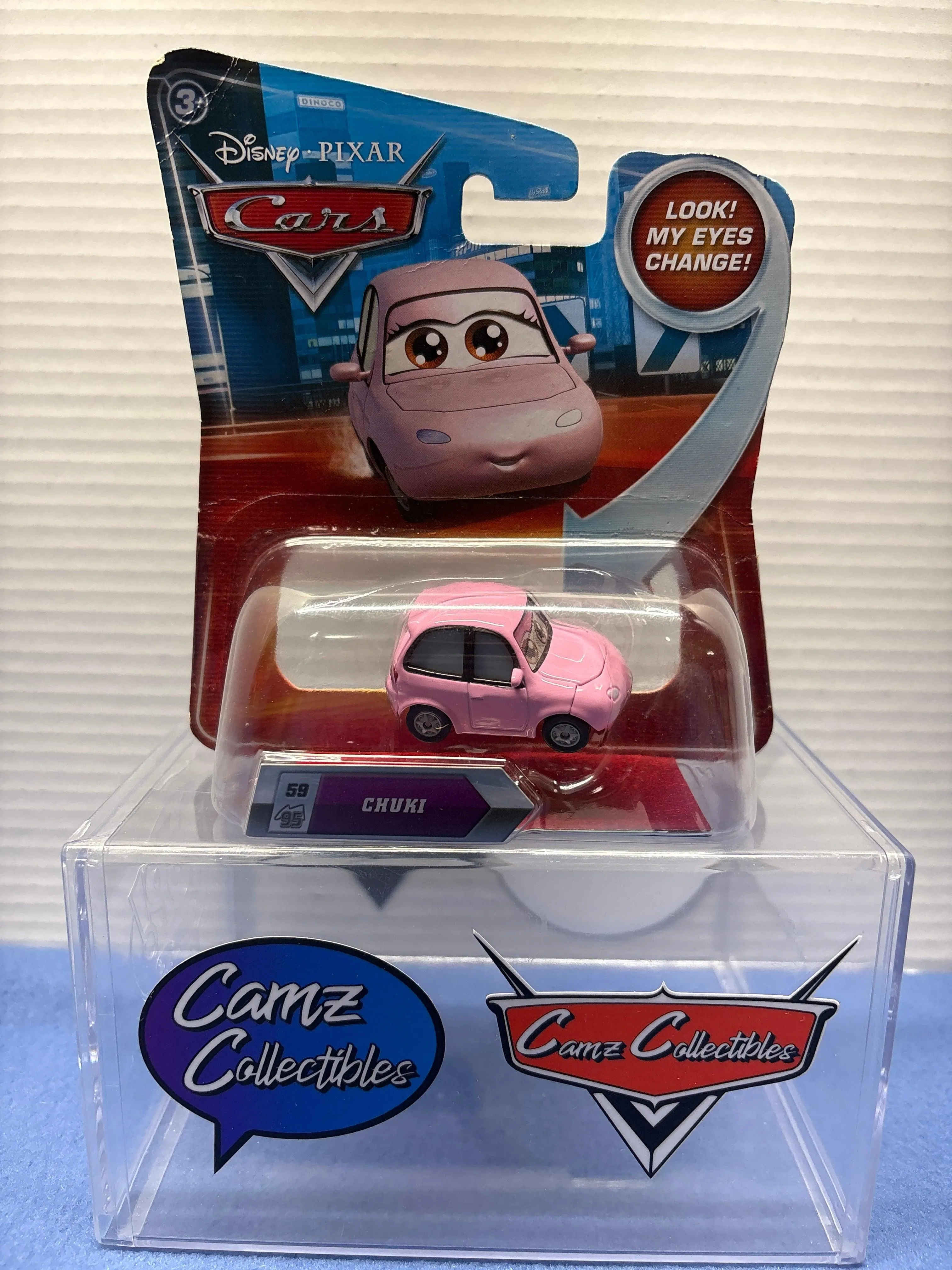 Disney Pixar Cars Lenticular Eyes Chuki