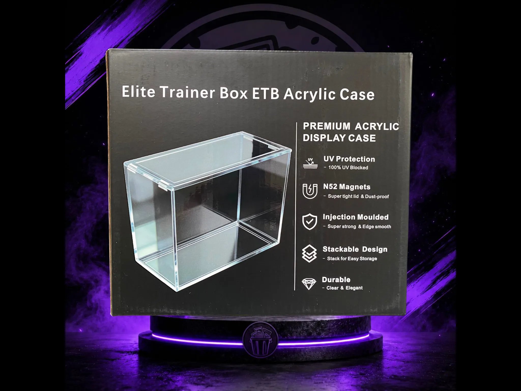 Premium Acryl Case Top Trainer Box 100%UV Schutz passgenau