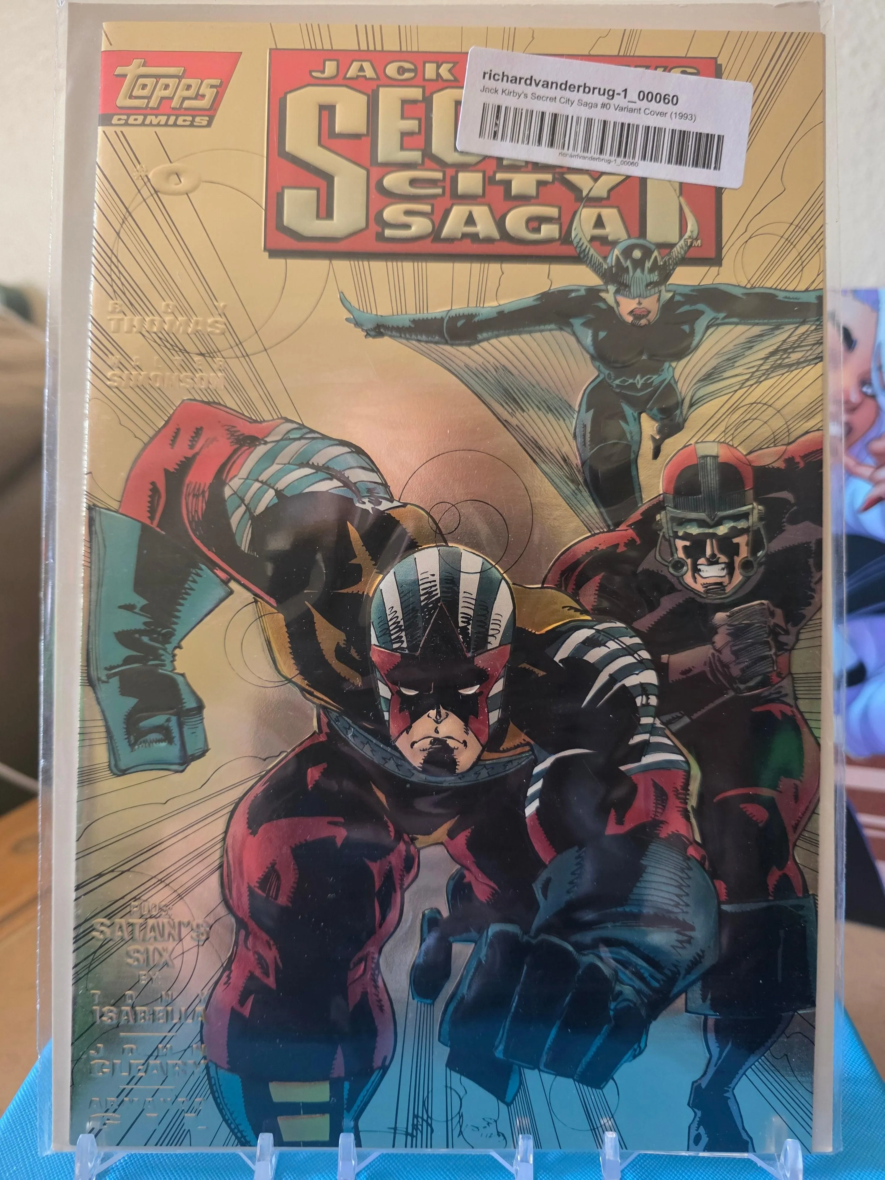 JACK KIRBY SECRET CITY SAGA #0 CHROMIUM VARIANT NM