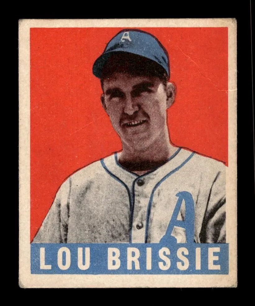 1948-49 Leaf #31 Lou Brissie Philadelphia Athletics VG 10012762