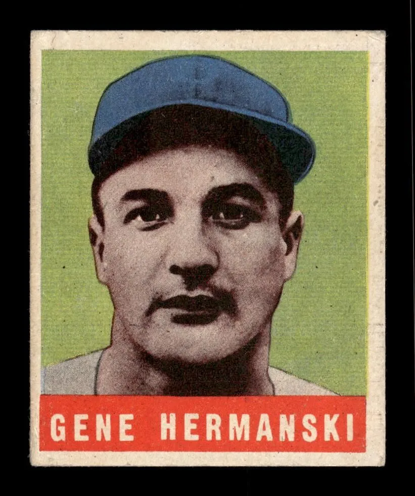 1948-49 Leaf #102 Gene Hermanski Brooklyn Dodgers VG 10012766