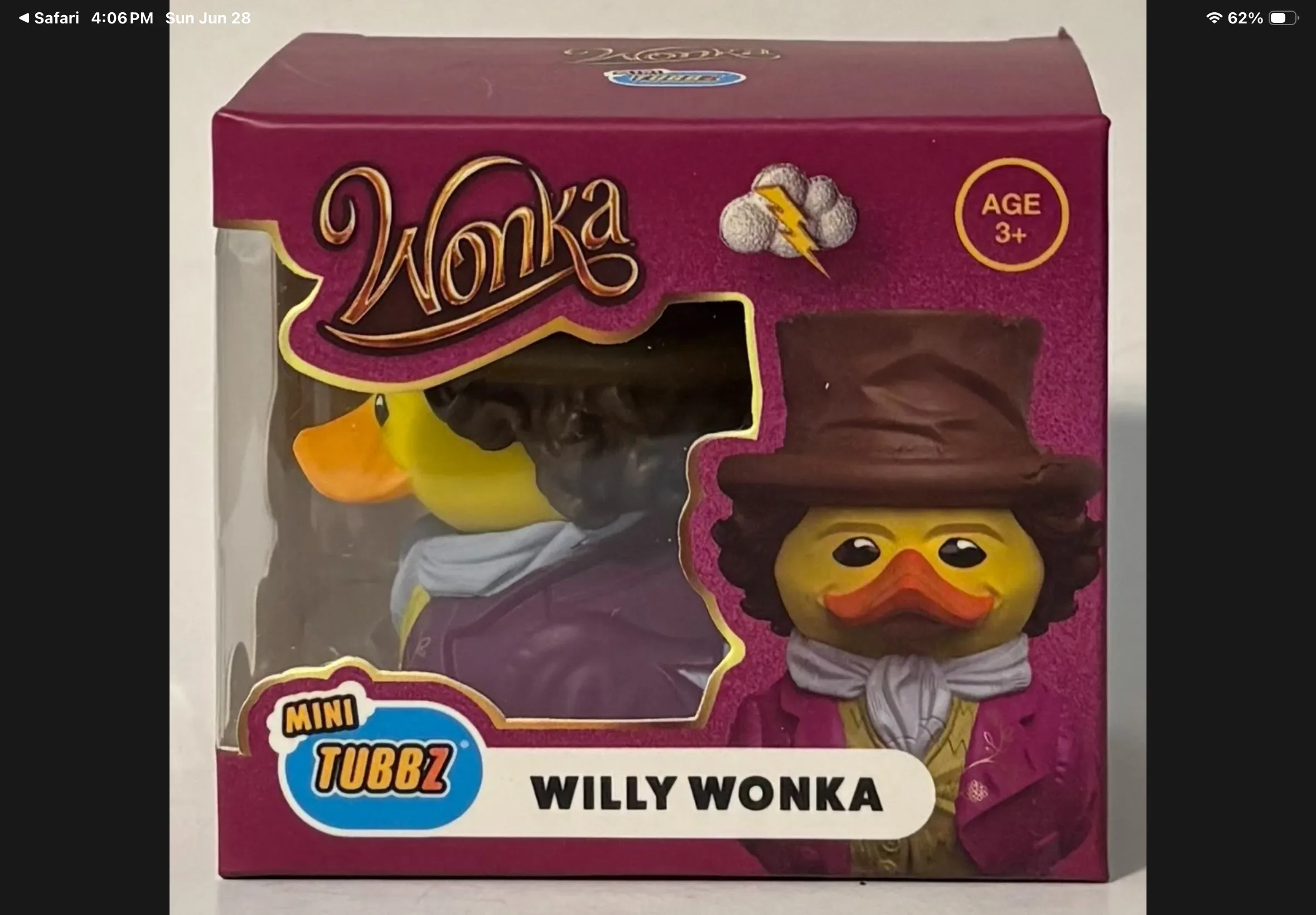 Tubbz Mini Willy Wonka