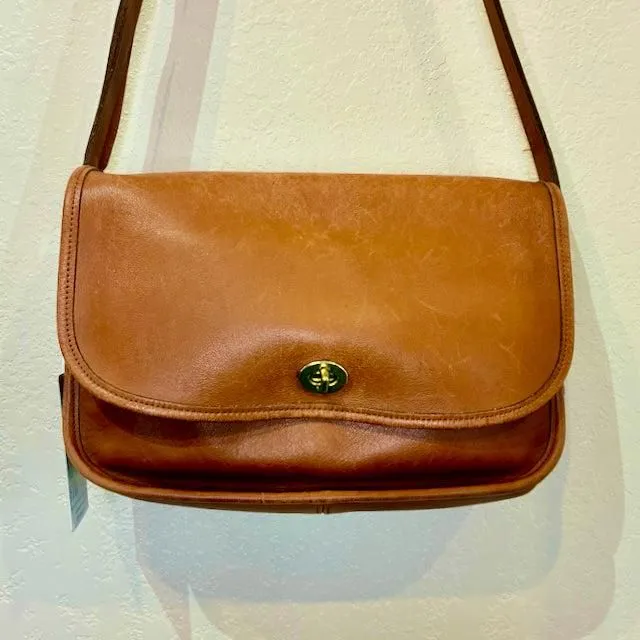 Vintage Coach Legacy City Bag 9790 British Tan Leather