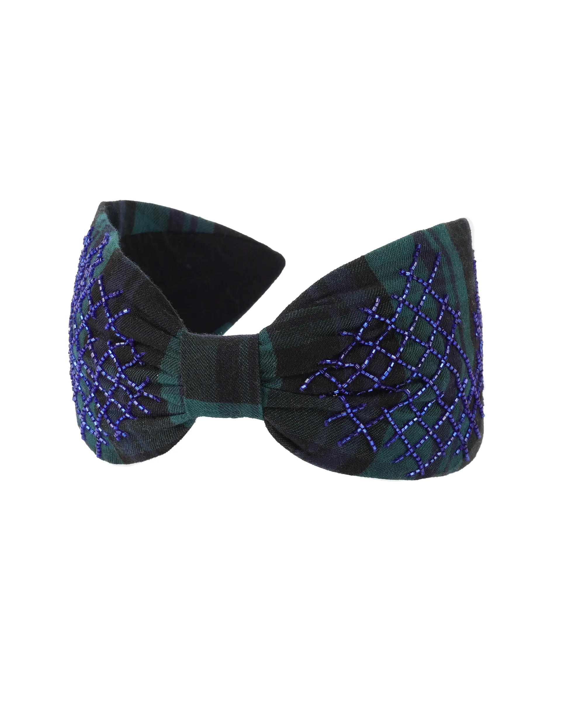 Peacock Lattice Headband
