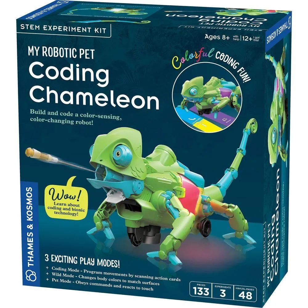 Brand New - Thames & Kosmos Color-Sensing Chameleon Robot