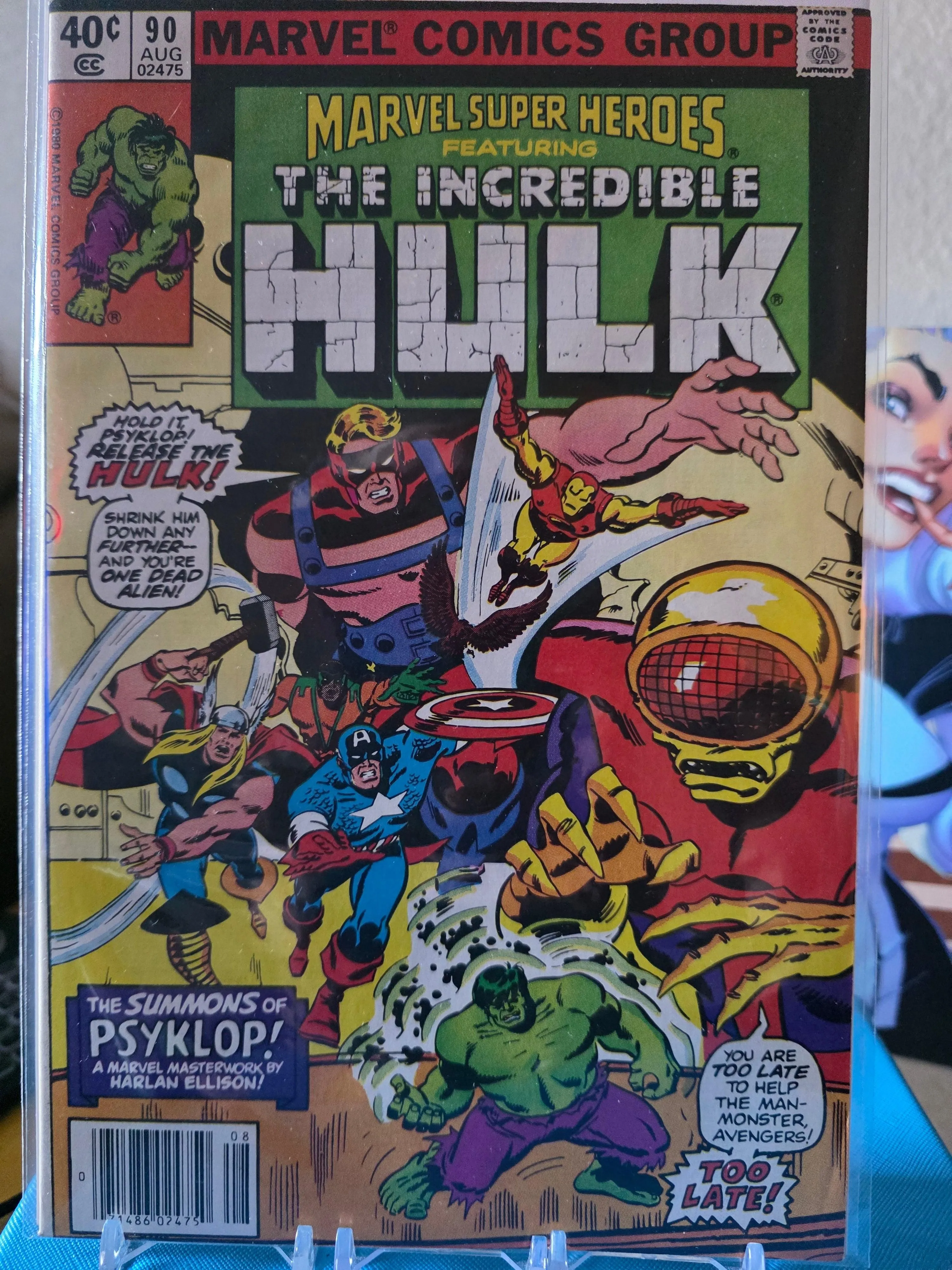 Marvel Super-Heroes #90 & #91 Complete 2-Issue Story Arc Set - Harlan Ellison Hulk Saga (1980) NM