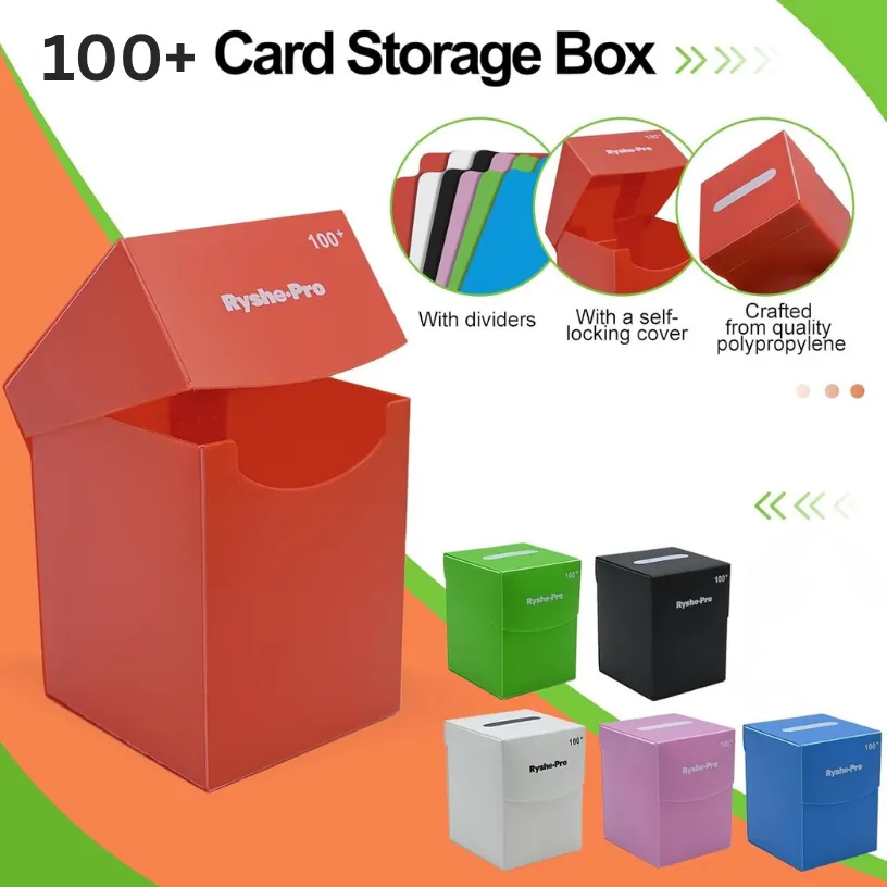 Ryshe-Pro 100+ Card Plastic Commander Deck Box - Select Color