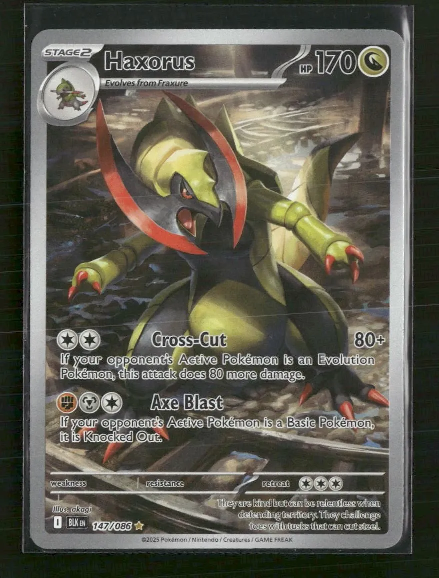 SV: Black Bolt Haxorus #147/086
