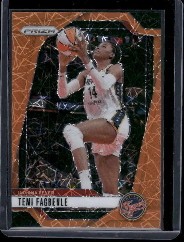 Temi Fagbenle - 2024 Panini Prizm WNBA - Orange Velocity