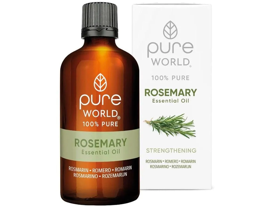Pure World Natural Rosemary Essential Oil 100ML
