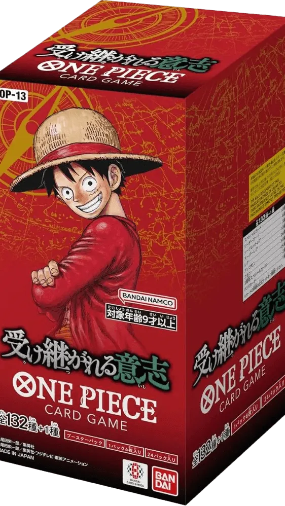 One Piece OP-13 Inherited Will Japanese Booster Box