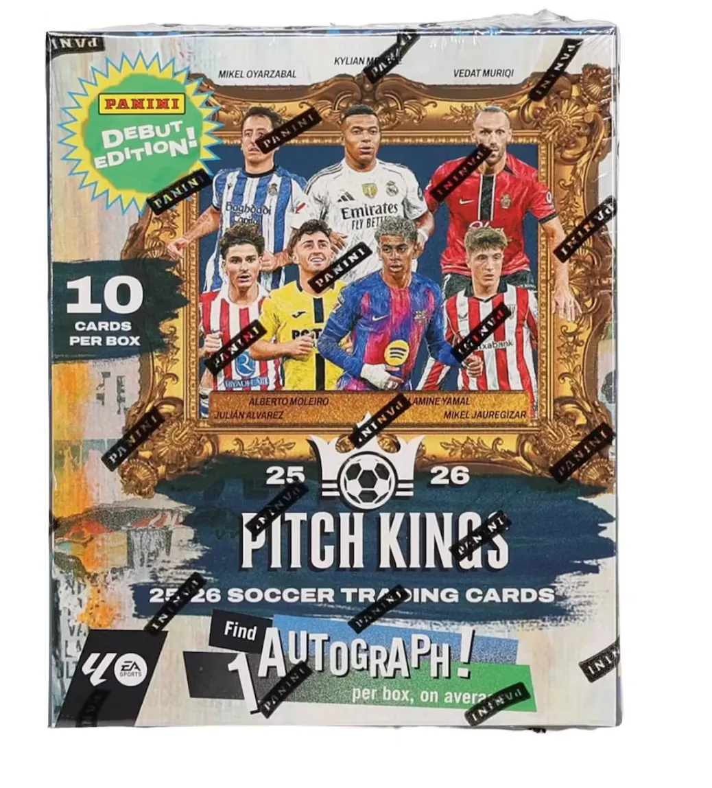 2025-26 Panini Pitch Kings Soccer Hobby International Box