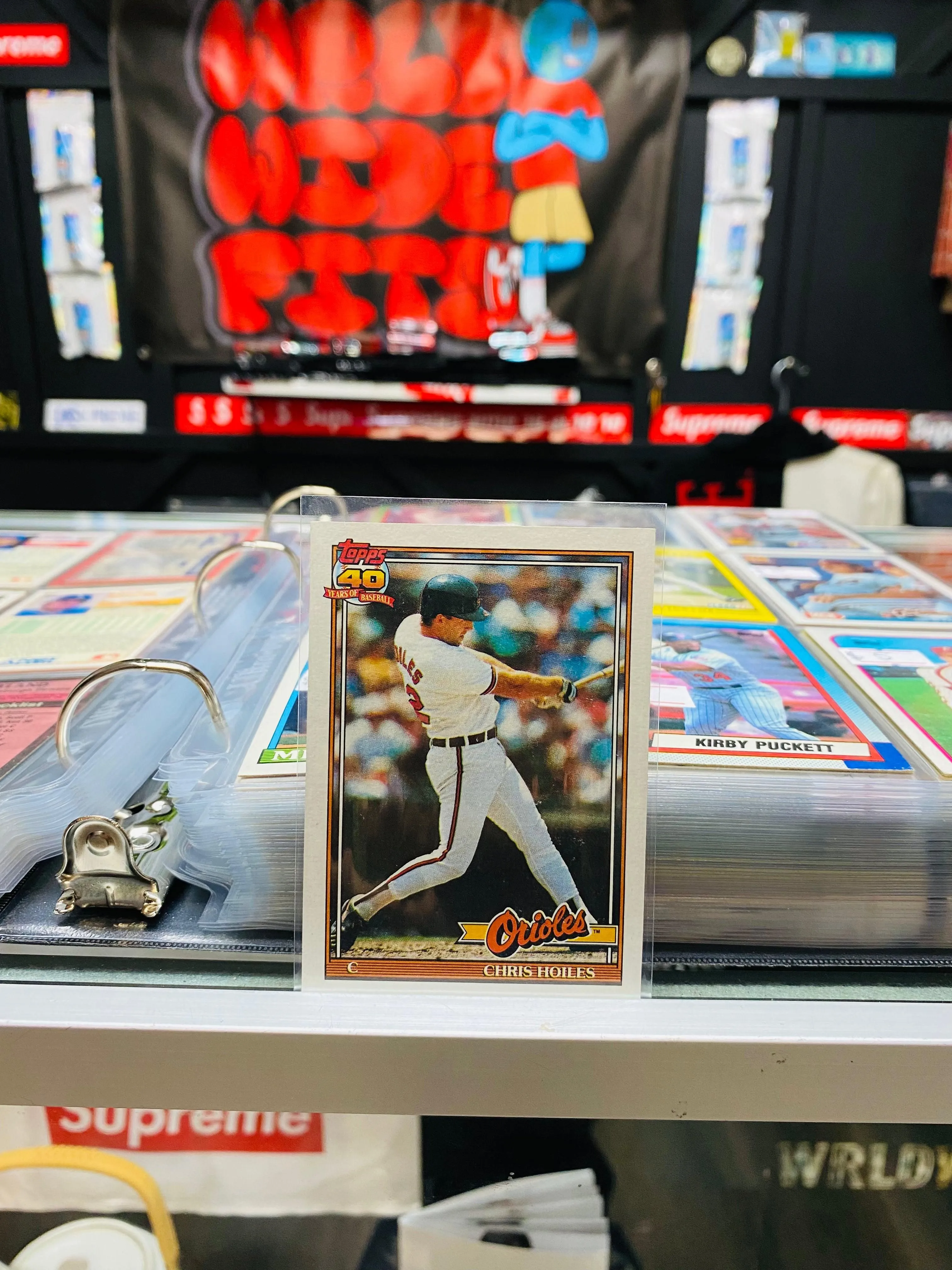 Chris Hoiles “Error Card” #42 1991