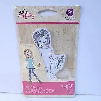Julie Nutting Cling Stamp Daisy