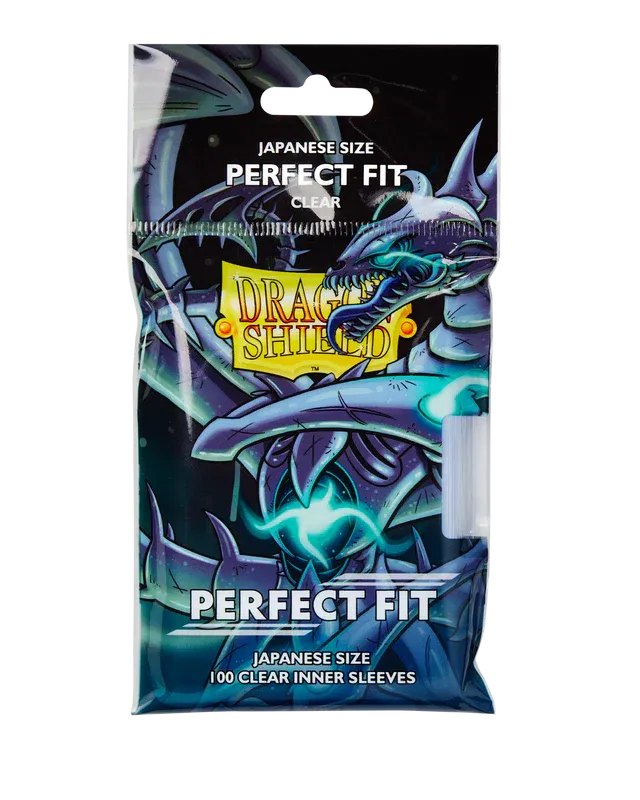 Dragon Shield Perfect Fit Japanese Size Sleeves - Clear (100-Pack)