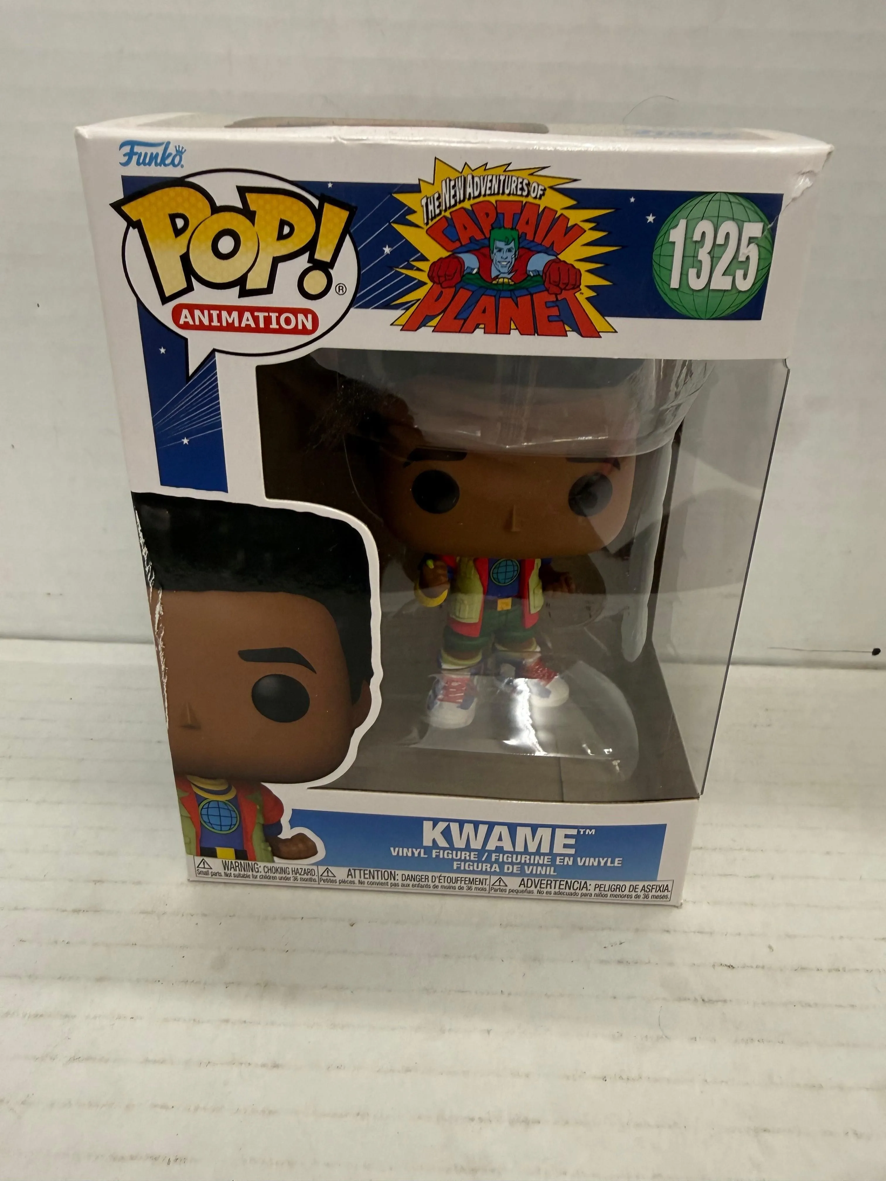 Funko Captain Planet POP Kwame Vinyl Figure NEW