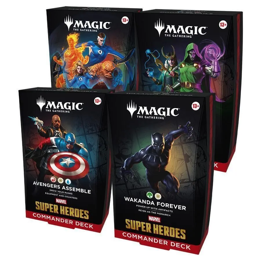 Marvel Super Heroes Commander Decks