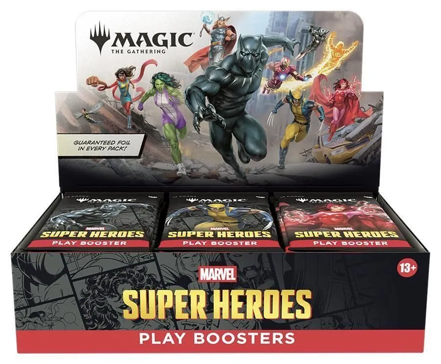 Marvel Superheroes Play Booster Box