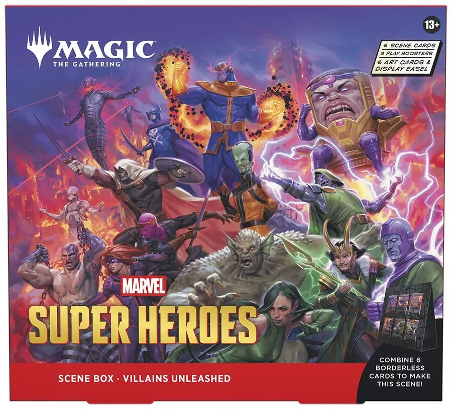 Marvel Superheroes Scene Box