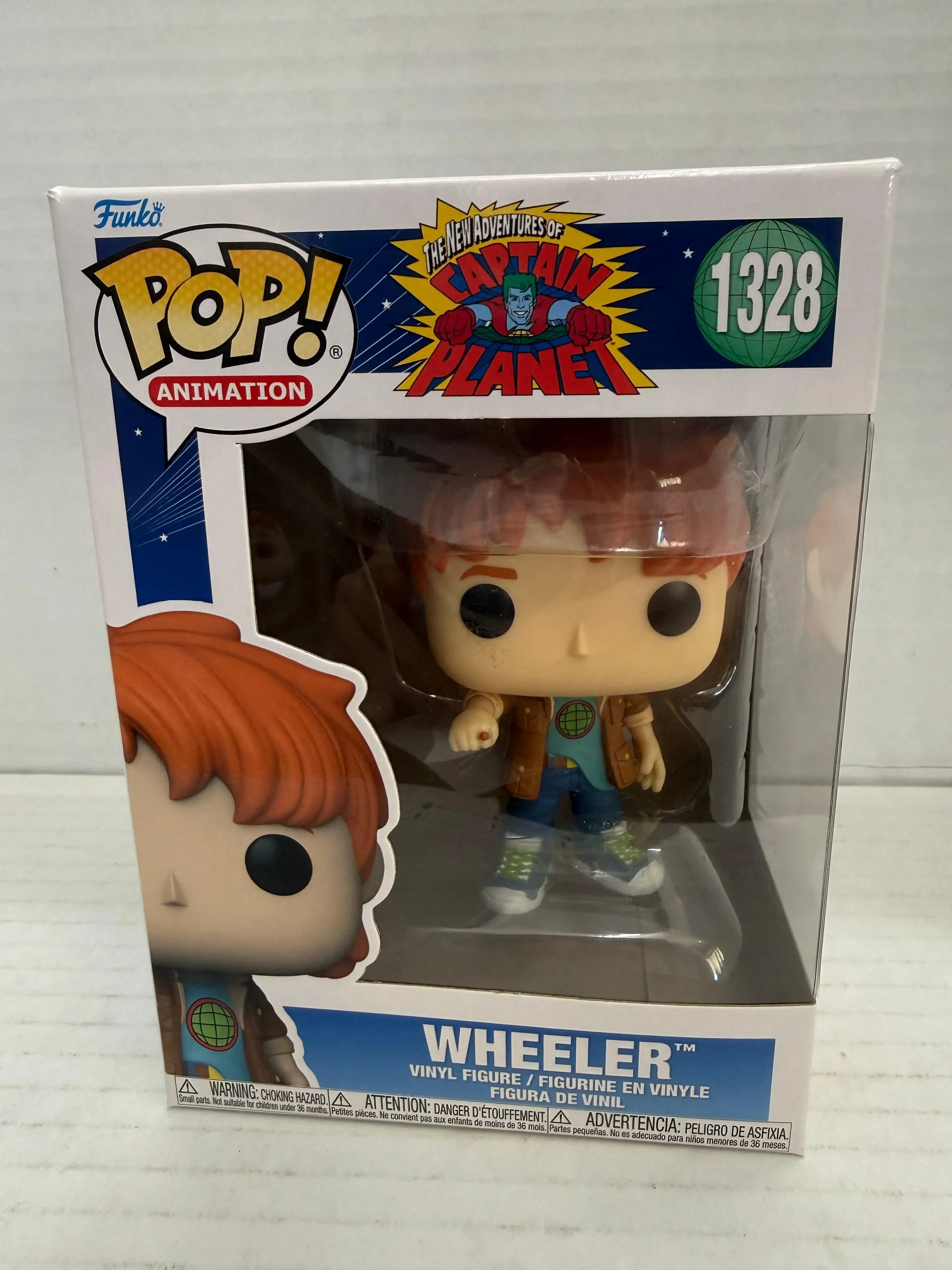 Funko POP! Animation: Captain Planet - Wheeler - Captain Planet and the Planetee