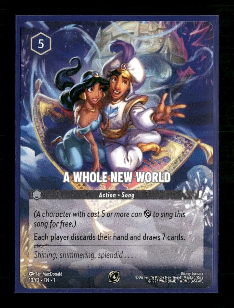 Disney Lorcana Promo Cards A Whole New World #10